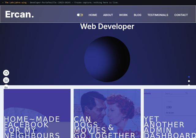 The 2023 developer portfolio